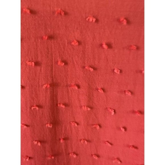 Collective Concepts Red w/ Fringe Tank Top Women’s Size M - Picture 6 of 8